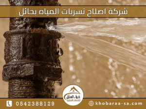 شركة اصلاح تسربات المياه بحائل